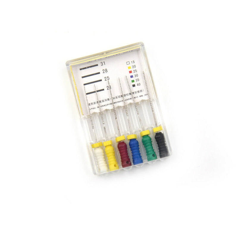 1 set Dental Niti K-File 25mm