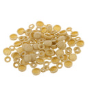 50 Pcs Screw Cover for 6g/8g Screws (3mm-5mm Shank Diameter), Beige