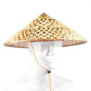 Vietnamese Japanese Coolie Straw Bamboo Cone Sun Hat Garden Farmer Fishing