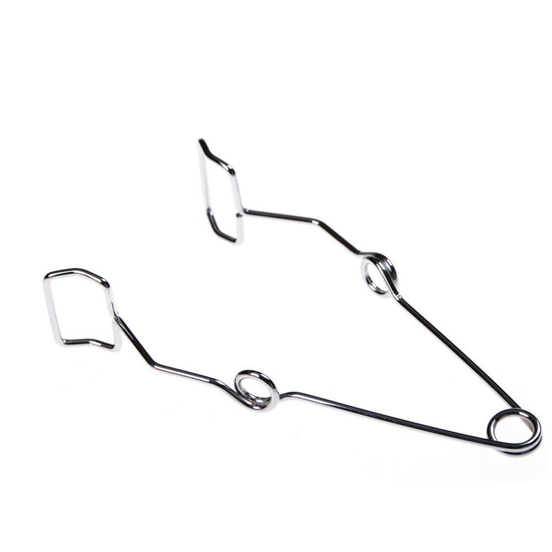 Clamp Heating Glass Tube Tongs Supplies Lab Test Tube Holder Sprung Tool B Ew