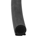 Car Motor Door Big D-Shape Rubber Seal Weather Strip Hollow 157 Inch 4M