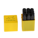 2 Packs 0-9 Number Stamp Punch Set - Hardened Carbon Steel Metal - 3mm & 10mm