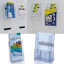 Clear Acrylic Business Card Holder Brochure Desk Stand Pamphlet Display_Dur W4K9