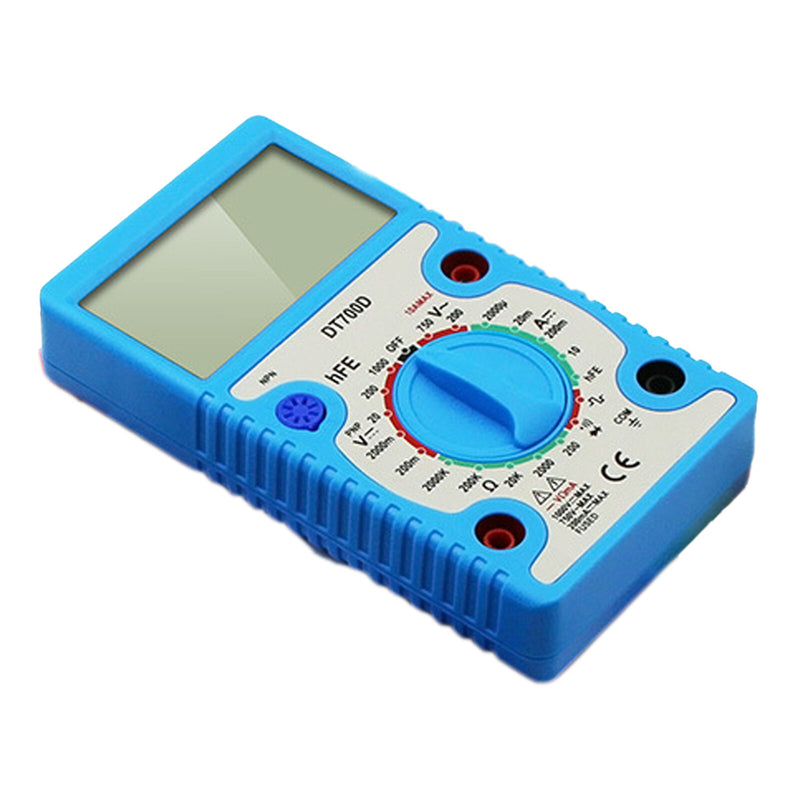 1 Set DT700D 200-750V AC/DC Multimeter Plastic Voltmeter for Troubleshooting