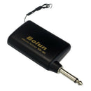 Wireless FM Transmitter Receiver Lavalier Lapel Clip Microphone Mic System