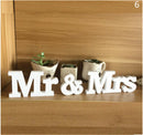 Mr& Mrs Signs Letters for Sweetheart Table Decoration Lover Gift  TSUS  OZ