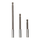 60/100/150mm Magnetic Screwdriver Extension Bit Quick Release 1/4 Hex Shankã€NME