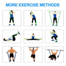 Resistance Bands Yoga Pilates Sports Training Tension Pull Rope Expander Belt