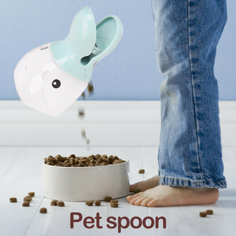 Cute Duckbill Pet Food Shovel Multifunction Spoon Cat Food Bag Seal Clip