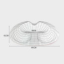 1X(Memory Cushion For Chair Car Office Home Bottom Seats Massage Cushion Ma