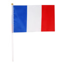 12pcs French Hand Waving Flags National Flag Of France  Olympic NEW