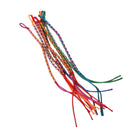 9Pcs Colorful Braid Bracelet Anklets Friendship Cords Strand Bracelet - Jewelry