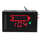12V Lead Acid Battery Status Indicator Capacity Dual LED Display Tester Met E2F5