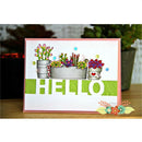 Word Hello Metal Die Cuts For DIY Scrapbooking Photo Album Decor Crafts  ME