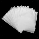 Matte Frosted Travel Pouch Storage Bag Sealed Waterproof  Bag 20x28cm