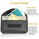 2 x Car Key Signal Blocker Pouch Faraday Bag for Blocking Keyless Entry Ant