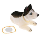 Husky Bobbing Head Dog, Bobble Head Car Dashboard Decorations Self Adhesive