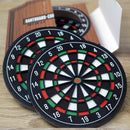 4PCS Set Kitchen Utensils Dart Board Rubber Coaster Mug Cup Holder Coasters Mat