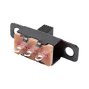50 Pcs ON/ON 2 Position 1P2T SPDT Mini Panel Slide Switch Solder Lug SS12F1