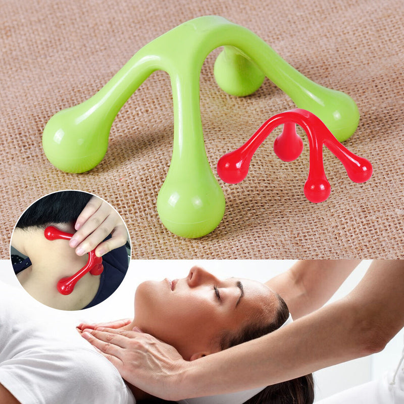 Hand Held Massager Back Neck Shoulder Full Body Spa Pressure Relief Relax Tool