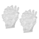 120 Pieces Disposable PVC Gloves For Dyeing Coloring Kitchen Cleaning