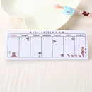 Weekly Planner Agenda Material Escolar Caderno 2018 School Papeleria Stationery
