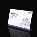 Clear Acrylic Sign Display Stand Table Name Price Tag Menu B2U3 60X40mm Hol H1B8