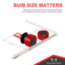 2pcs CSP Chip H7 LED Headlight Fog Bulbs Kit High Power Canbus 6000K Whit Bj