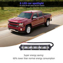 18W 6000K LED Work Light Bar Driving Lamp Fog Off Road SUV Car Truck Spotlight