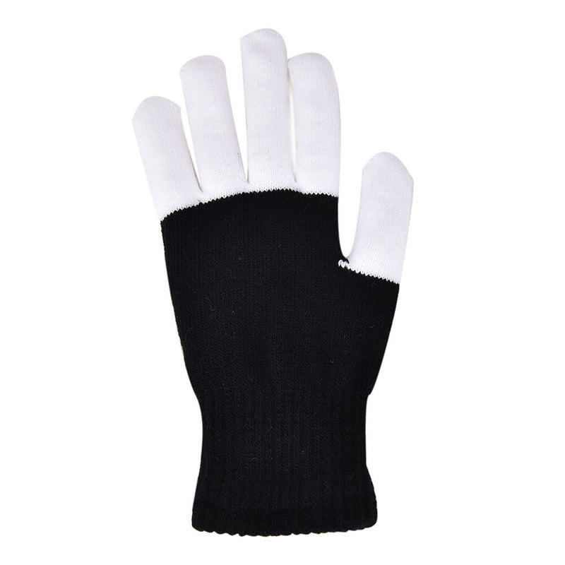 LED Rave Flashing Gloves Glow 7 Mode Light Up Finger Lighting Black New ~ï¼ˆ