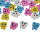 50pcs/bag Molar Shaped Tooth Rubber Erasers Dentist Gift Dental Clinic M7E7 N0C2