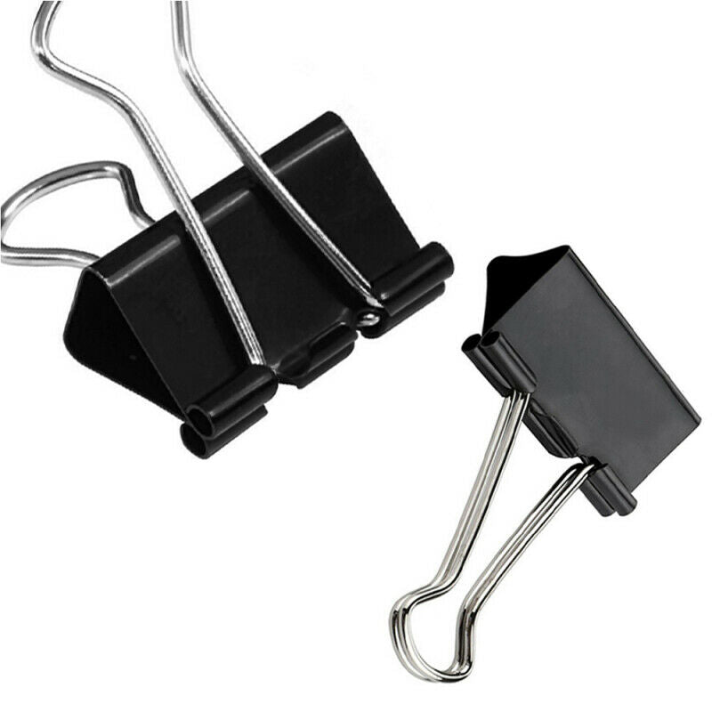 1 x Large 51mm Foldback Office Grip Clips Organizer Paper Document Bulld LHD