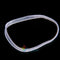 500pcs Hair Tie Band Ponytail Holder Elastic Rubber Clear White Women Girls #A