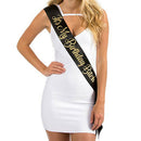 Glitter It's My Birthday Bitch Birthday Satin Sash Women Birthday Party Dec3C