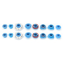 2 Pair H1 H7 Car Halogen Headlamp Bulb Holder Socket Retainer Adapter Kit