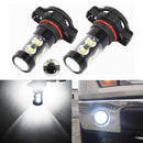 2x 6000K 5202 H16 Super White 50W High Power LED Fog Light Driving Bulbs DRL