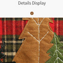 1x Christmas Table Runner Cover Cloth Xmas Tablecloth Placemat Dinner Deco L0Z0