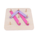 Movable Geometric Geoboard Geometry Board Math Game Educational