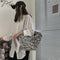 Zebra Animal Pattern Handbags Women Large Capacity Portable Totes Lady Shoulder