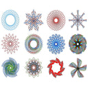 Drawing Toys Set Painting Wheels Early Learning Tools Spiral Interlocking Gears