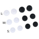 6 Pairs/2*(S+M+L) universal in-ear earphone headphoe earbuds silicone rubber BX