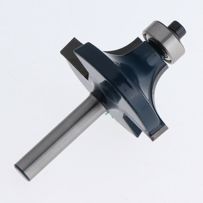 56mm Carbide 1/4'' Shank Bearing Router Bit Woodworking DIY Power Tools