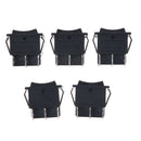 5pcs 6 Pin DPDT Black Button On/Off/On Switch AC 250V/16A 125V/20A M&O