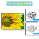 1000pcs DIY Yellow Sunflower Puzzle Educational Learning Assembling Toys A