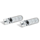 T10 5050 6 SMD LED Car Side Light RGB Bulbs Changing Colour Remote Controller