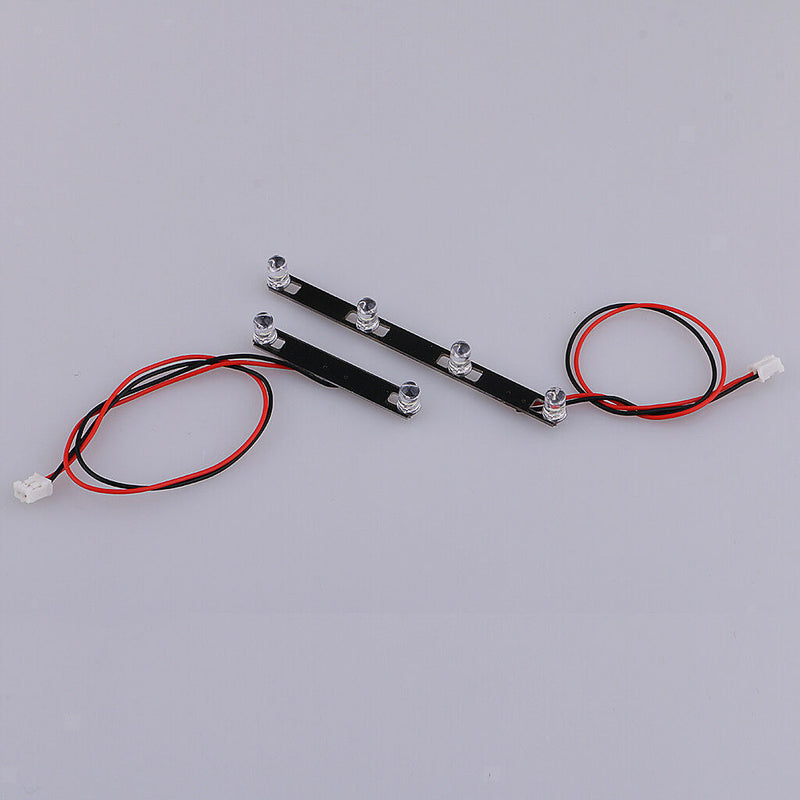 FY-03 RC Crawler Roof and Front LED Light Bar Upgrade Accessories Pack of 2