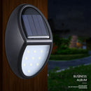 10LEDs Waterproof Solar Light Wall Lamp Outdoor Garden Street Security Yard F1H3