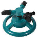 Garden Sprinklers Water Durable Rotary Three Nozzle Arm Pipe Hose Sprinkler