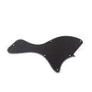 1PC Celluloid Guitar Pickguard Material Scratch Plate Shaped Black