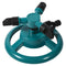 Garden Sprinklers Water Durable Rotary Three Nozzle Arm Pipe Hose Sprinkler